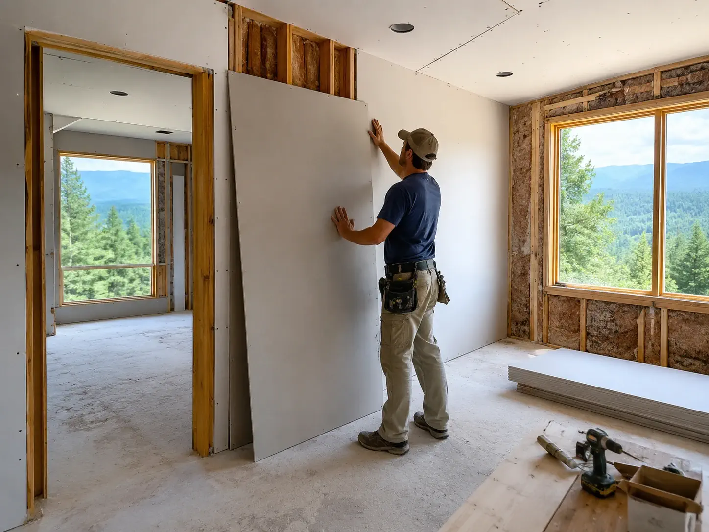 Residential Drywall Installation in Asheville NC